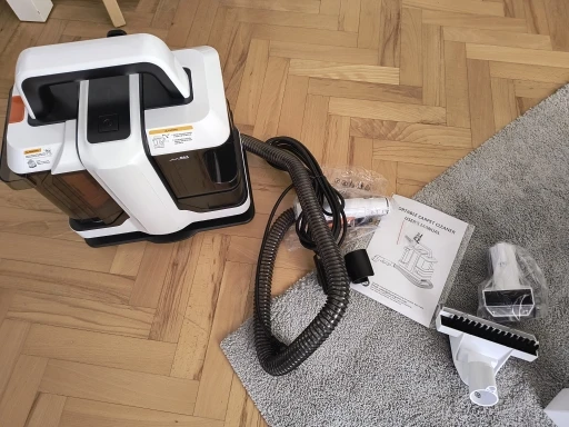 Spot Cleaner 750W 11/15KPa Handheld Carpet Cleaner for Sofa Curtain Spray Suction Integrated Machine Household Clean Machine photo review