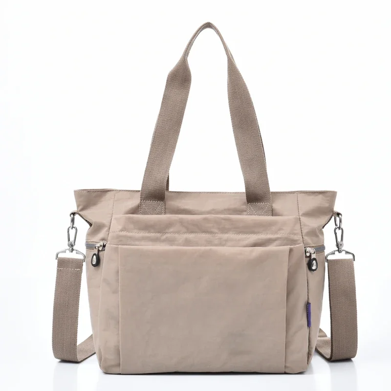 Nowa damska torba na ramię Kobieca torebka podróżna Duża pojemność Damska torba Nylonowa lekka torba typu Tote CrossBody Torba na zakupy — zdjęcie 2