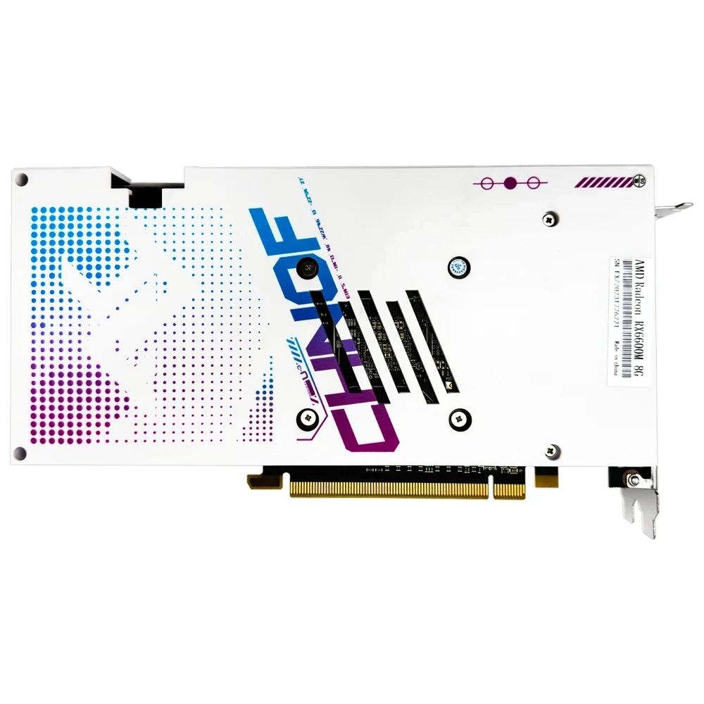 بطاقة رسومات AMD RX6600M مستعملة ، ذاكرة فيديو GDDR6 ، 7 نانومتر ، PCIE4.0 ، 128 بت ، وحدة معالجة مركزية للألعاب DP لأجهزة الكمبيوتر المكتبية