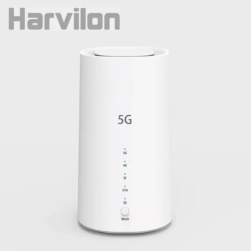 5g Router SIM 3600Mbps 5G CPE Routers WIFI6 Gigabit RJ45 Port Wifi Router 5G Modem Router with Sim Card Slot VOLTE External Ante