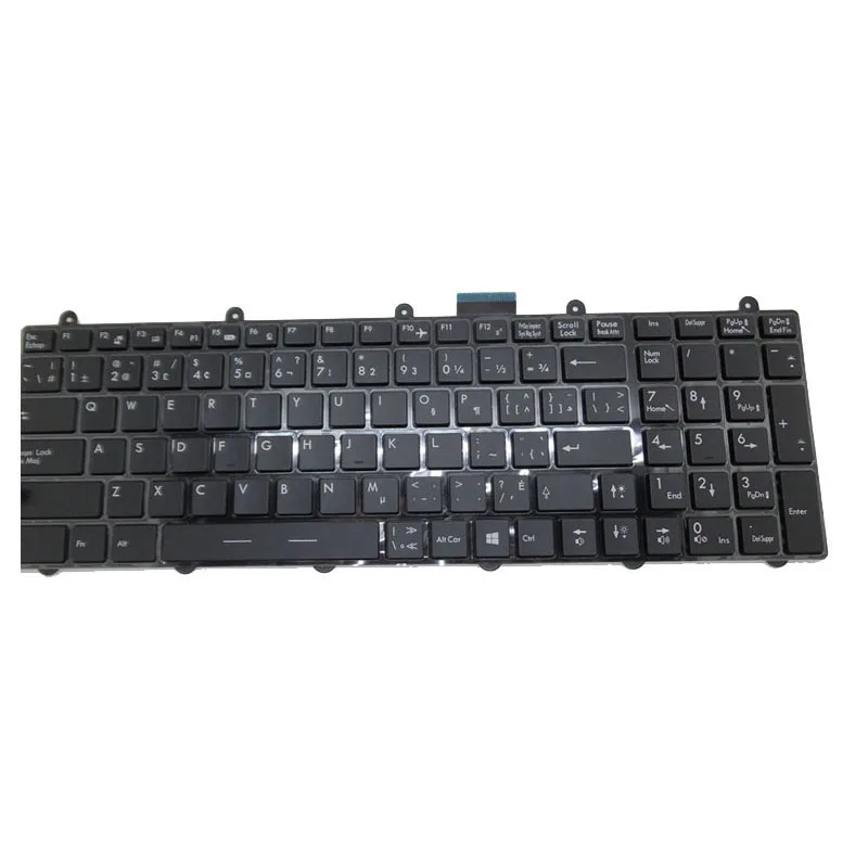 Laptop GT780 GT780D Keyboard For MSI V123322BK1 S1N-3EIT281-SA0 S1N-3EPT271-SA0 S1N-3ECH251-SA0 S1N-3ETH241-SA0 Black New