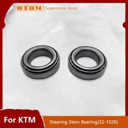 OTOM Motorcycle 22-1026 Steering Stem Bearing Wheel  Directional Column BearingsFor KTM SX SXF XC XCW EXC EXCF 125-500 Motocross