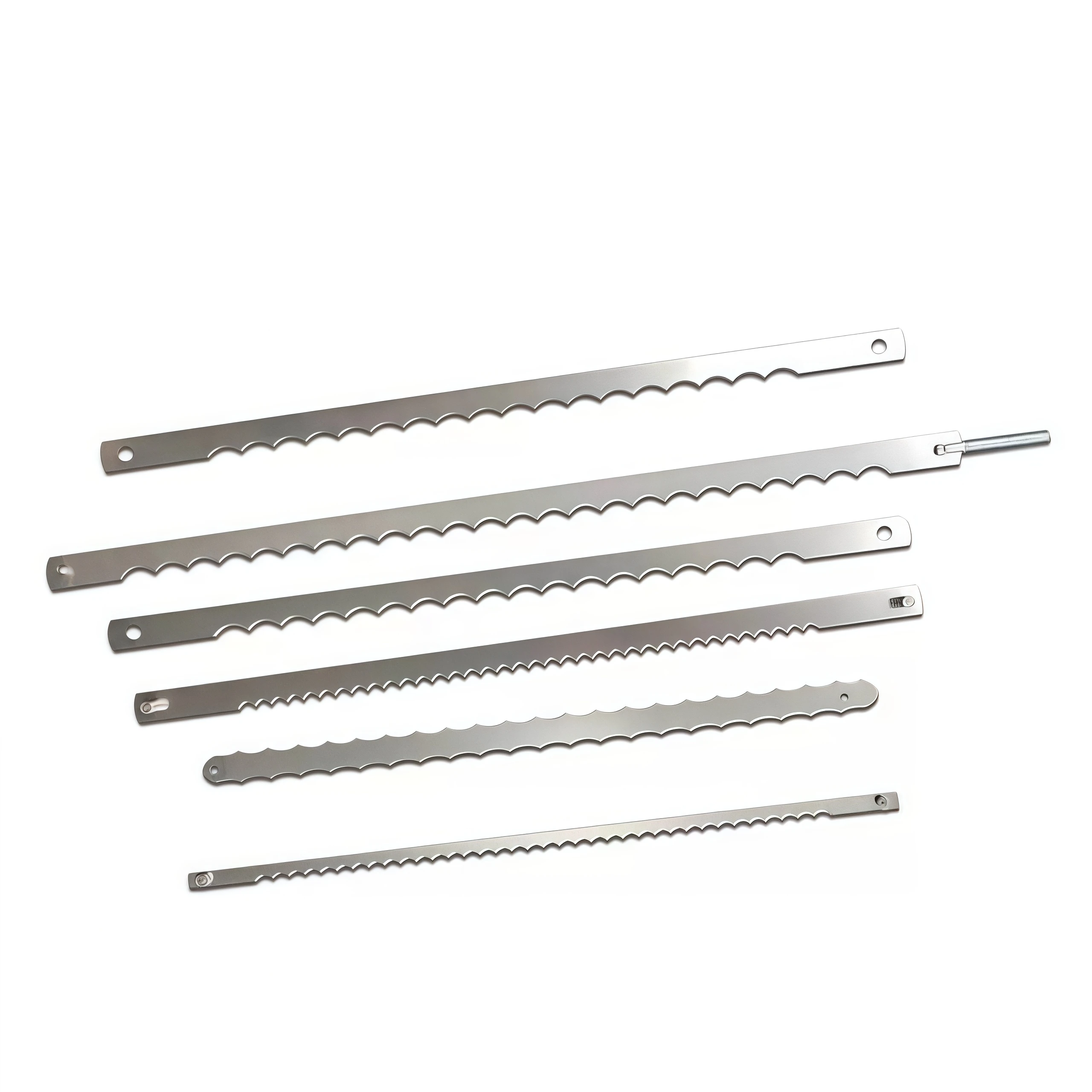 10 قطعة SUS440C محمصة تقطيع شفرة مسننة قطع شفرة سكين الخبز مع الأسنان لشفرات آلة التقطيع #6