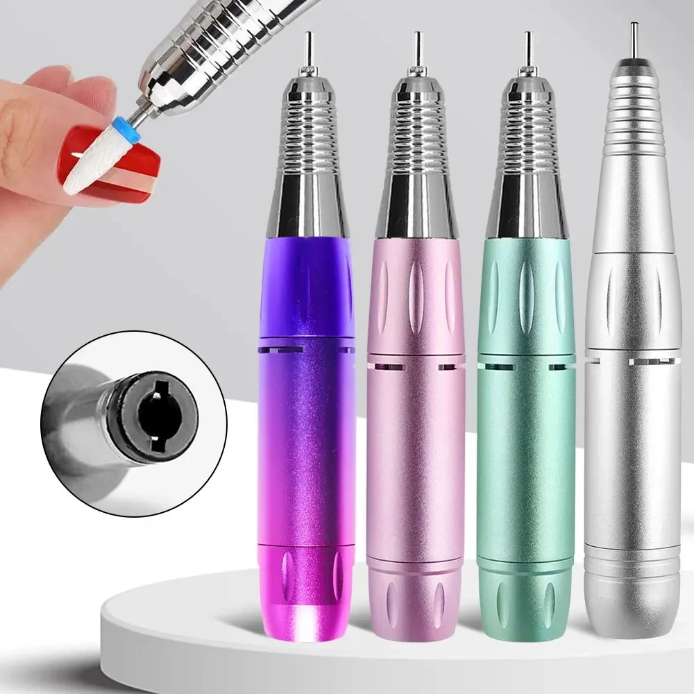 Elektrische DC nagelboor pen handvat vijl polish slijpmachine handstuk manicure pedicure tool voor nagels boormachine accessoires - afbeelding 2