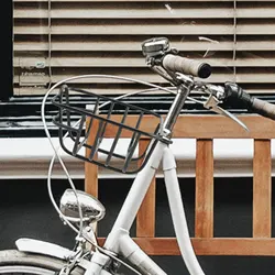 Easy Install Front Bike Basket Universal Stainless Steel Front Bike Basket Bicycle Basket for City Commuter Kids Bike Gift