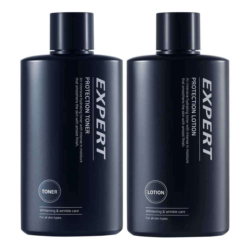 Pieldike Xpert Protections Men's Cosmetics 2 Set (Skin 200ml + Lotion 200ml) /large capacity men's cosmetics