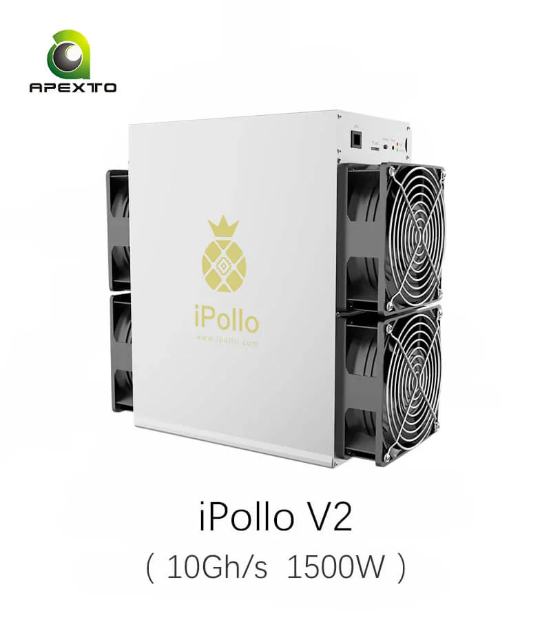 

BUY 2 GET 1 FREE iPollo V2 10Gh/s 1500W Ethereum Classic ETC Miner ORIGINAL