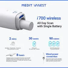 

A High Precision Redefined MEDIT I700 Intraoral Scanner with UV-C LED for 3D Dental Digital Industry