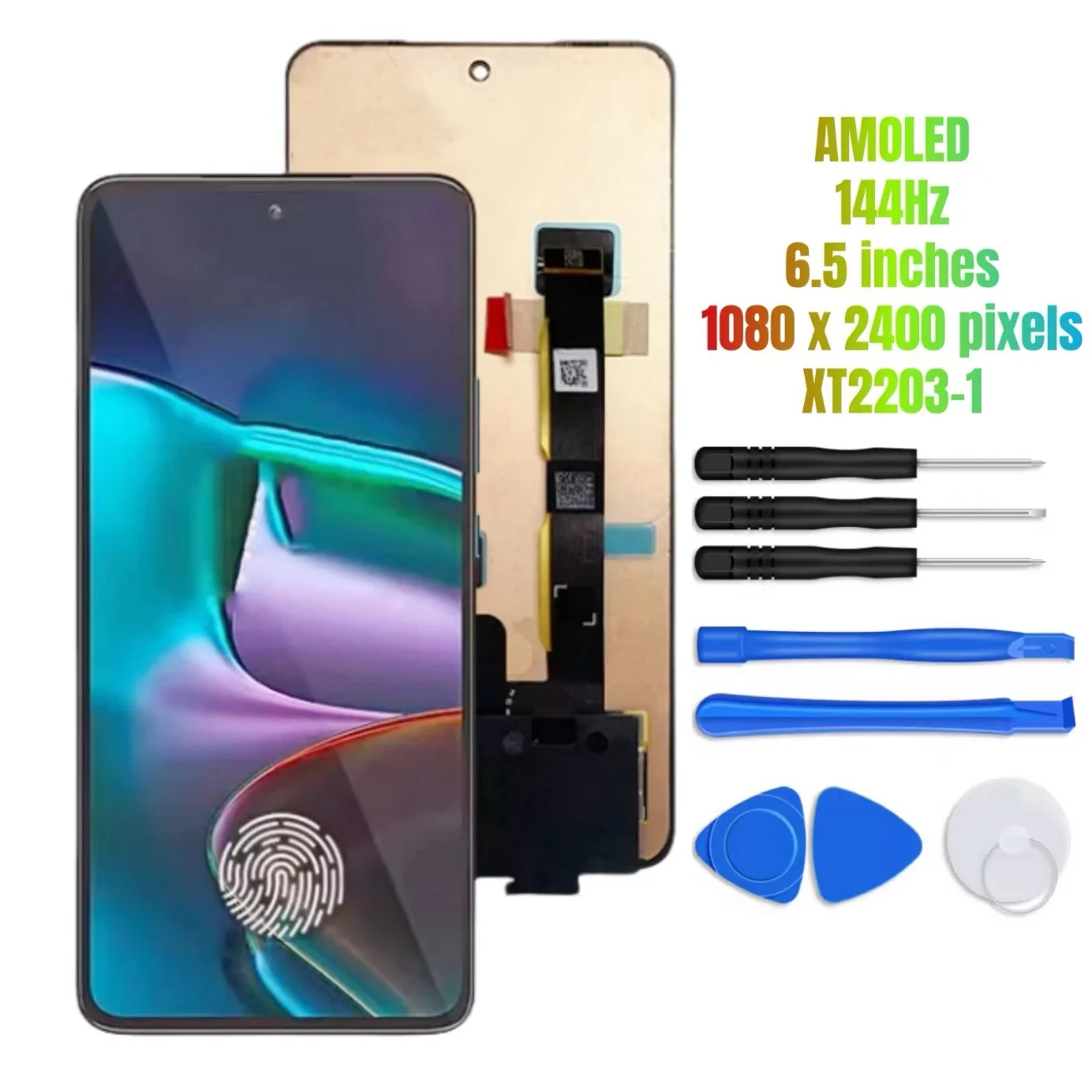 

Для Motorola Moto Edge 20/Edge 20 Pro/Edge 30 Pro/Edge X30 TFT ЖК-экран и дигитайзер в сборе