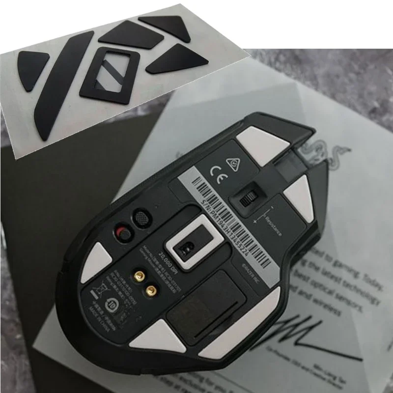 Pieds de souris pour razer Basilisk Ultimate, 1 ensemble, glisse, bord courbe, nouveau, 2022