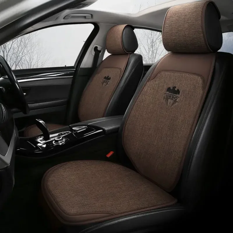 Housse de siège de voiture universelle, coussin de siège pour TOYOTA CHR Corolla Yaris Sienna Vios Fortuner Kluger Sequoia Wish, accessoires de voiture