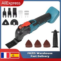 600W Cordless Electric Oscillating Multi Tool 20000OPM Woodworking Trimmer Shovel baking Tool for Makita 18V Battery