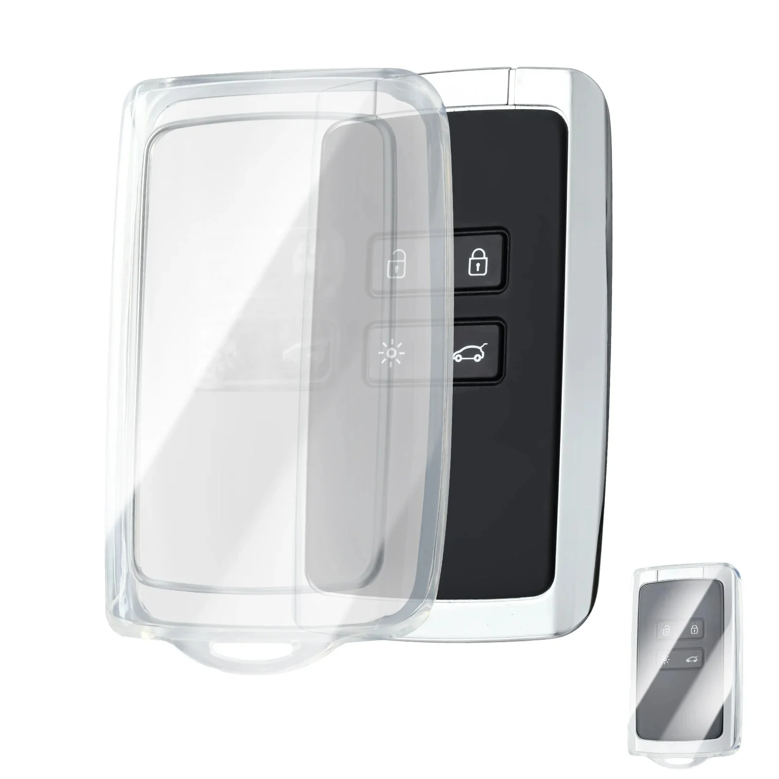 Coque de protection pour clé de voiture, pour Renault Koleos Captur Megane Clio scénique Talisman Arkana pour Dacia Sandero, accessoires de carte Fob