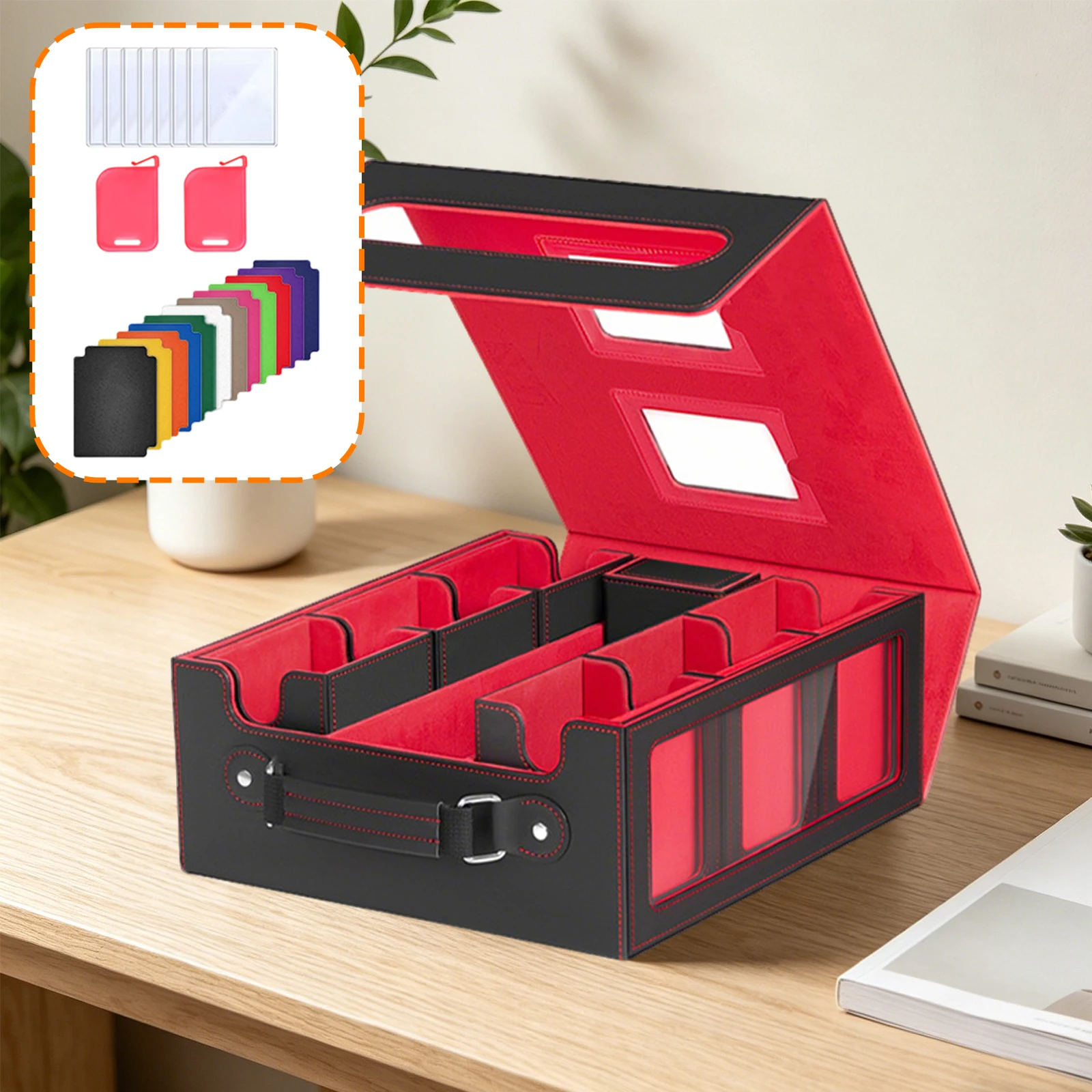 large-card-display-case-trading-card-deck-box-tcg-bgs-case-sports-cards-pu-card-deck-case-collectible-for-card-toy-hobbies