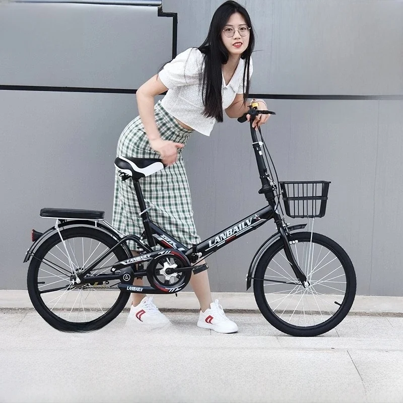 AliExpress UK smvp Cooya Folding Bicycle For Men And Women Ultra Lightweight And Shock-absorbing Mini 16/20/22 Inch No