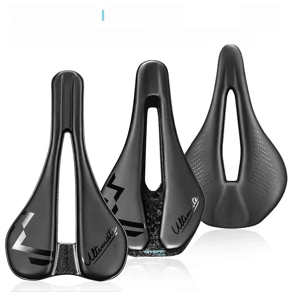 AliExpress RYET Carbon Bicycle Saddle EVA Padded Saddle Bike Seating Saddle for MTB Mountain Road Bike Gravel Cycling Cushion Bicycle Parts
