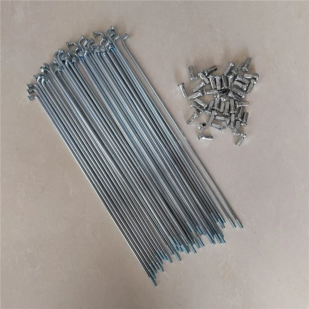 AliExpress TRUYOU 12G Diameter 2.5mm Electric Bicycle Spokes Length 170-305mm Steel 40PCS with Nipples