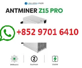 Bitmain Antminer Z15 420ksol/s 1510w Zcash Asic Miner Zec Mining With New APW7 PSU Antminer Z15e 200k Option Than Innosilicon A9