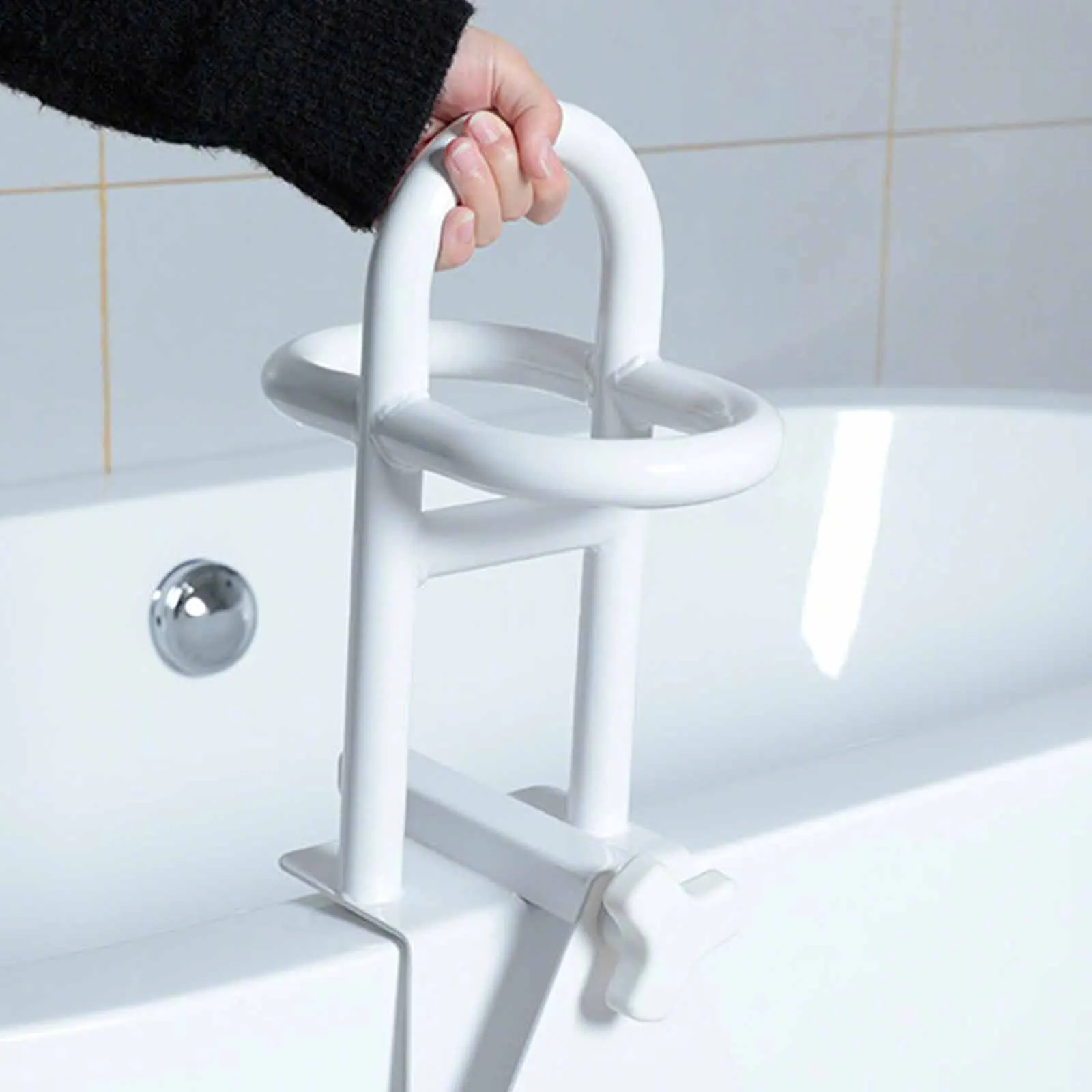 Safety Bathtub Handle Grab Bar Handrail Support for Seniors Elderly Children Handicap Bathroom Support Bar