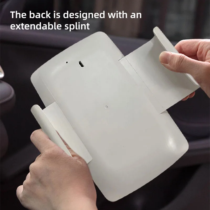 Car sun visor LED makeup mirror adjustable high-definition mirror with light car dressing mirror suitable for all models