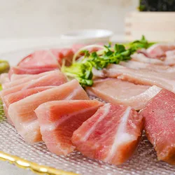 [주문폭주] 참다랑어 참치회 5종 (배꼽살/대뱃살/중뱃살/속살/가마살), 300g, 1세트