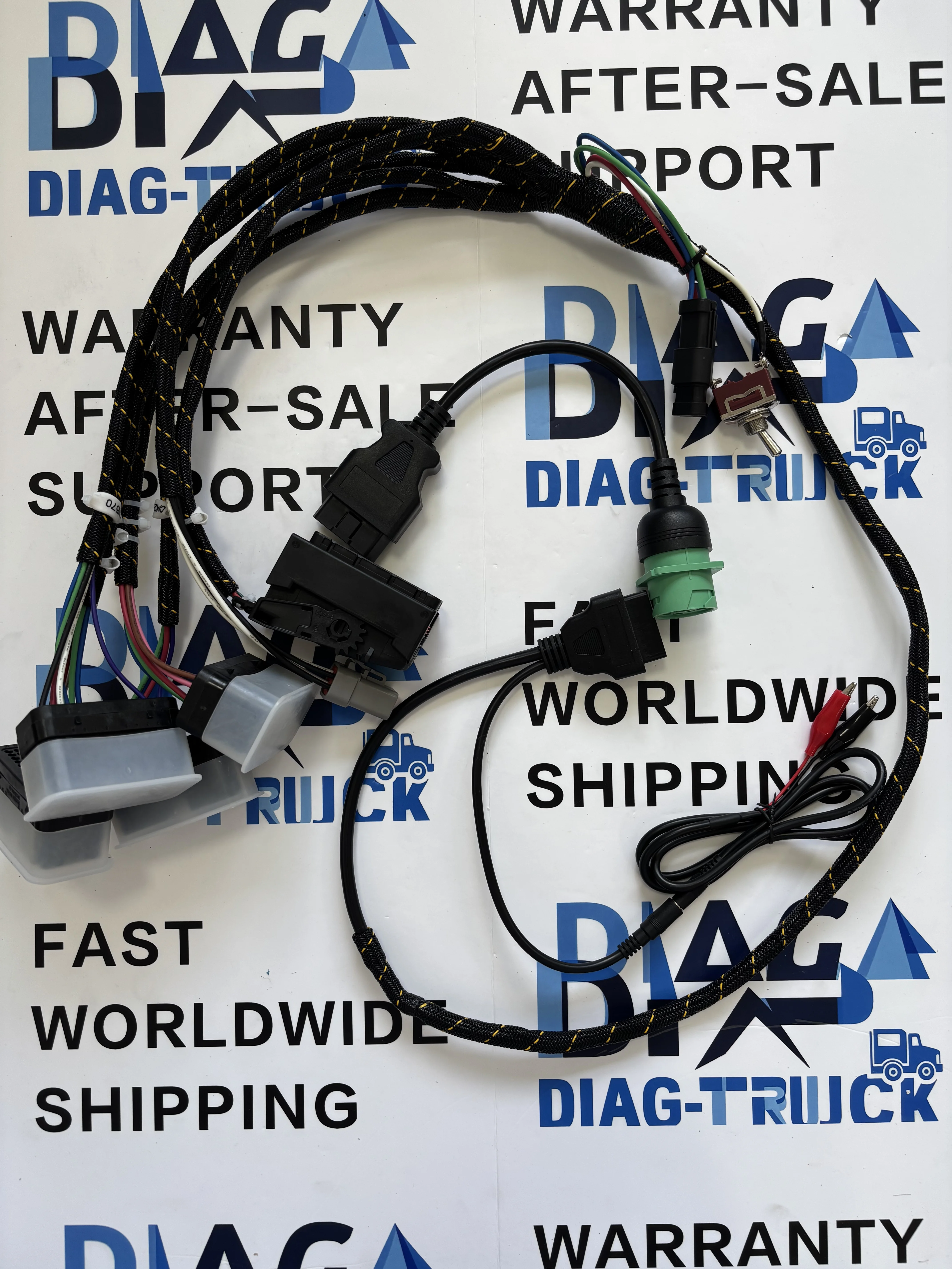 

For Cummins Program Diagnosic Cable Diesel Engine Detection Wiring Harness for CM570 CM870 CM850 CM876 CM2150 CM2250