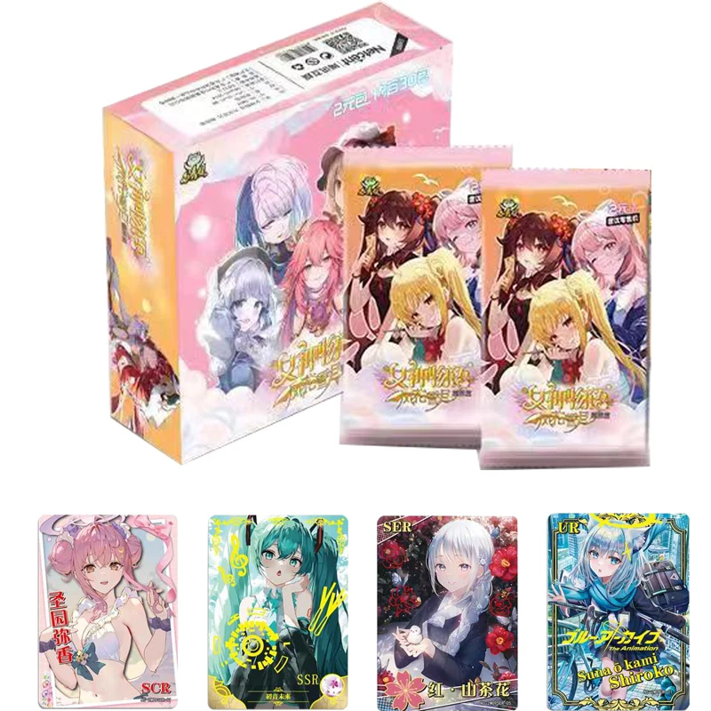 

Wholesales Goddess Story Collection Cards Booster Box 2m09 Case Rare Anime Table Playing Game Board Cards