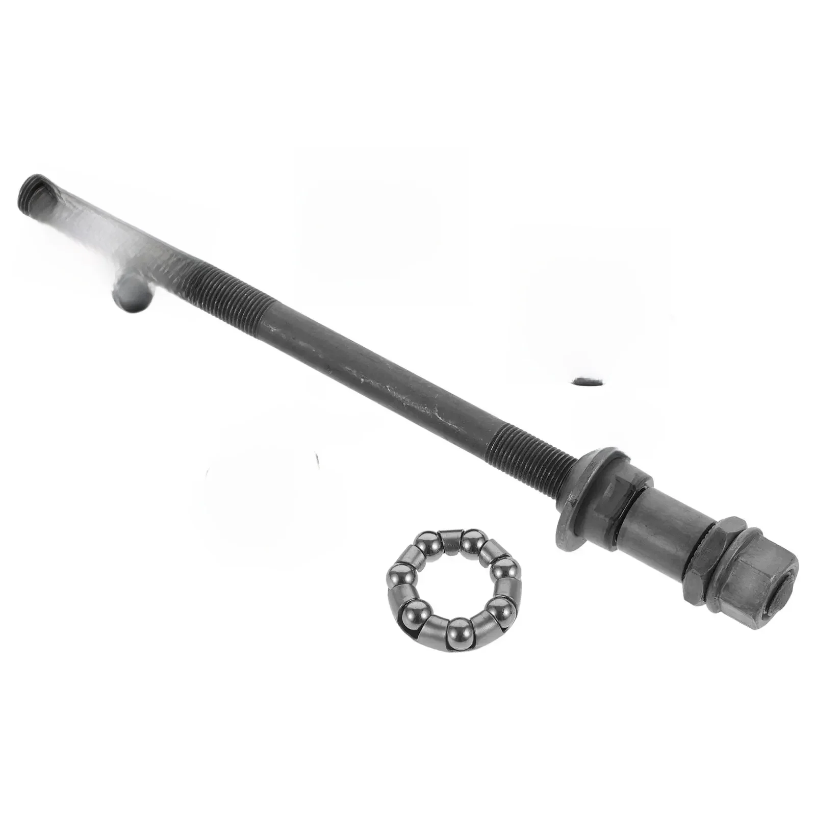 AliExpress Bicycle Rear Axle 180mm Grey Center Shaft Core Rod Bike Wheel Bearings Smooth Ball Mountain Bikes Compatibility