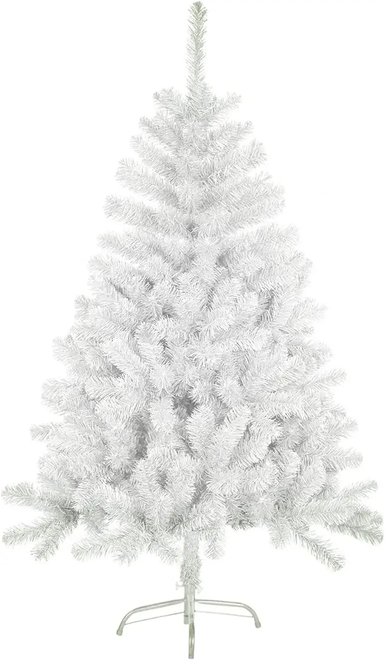 Árbol de Navidad Artificial Blanca, Árbol artificial navideño Economico, Árbol de Hoja PET, Árbol Navidad,  60cm 90cm 120cm 150cm 180cm 210cm Arbol barato Decoración Hogar, Jardin, Centro Comercial, Restaurante