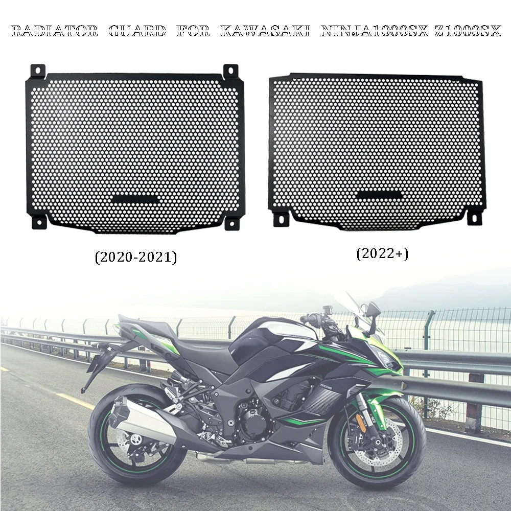 For 2020 2022 2023 Kawasaki Ninja1000SX Z1000SX Ninja Z 1000SX Motorcycle Accessory Radiator Grille Grill Cover Guard Protector