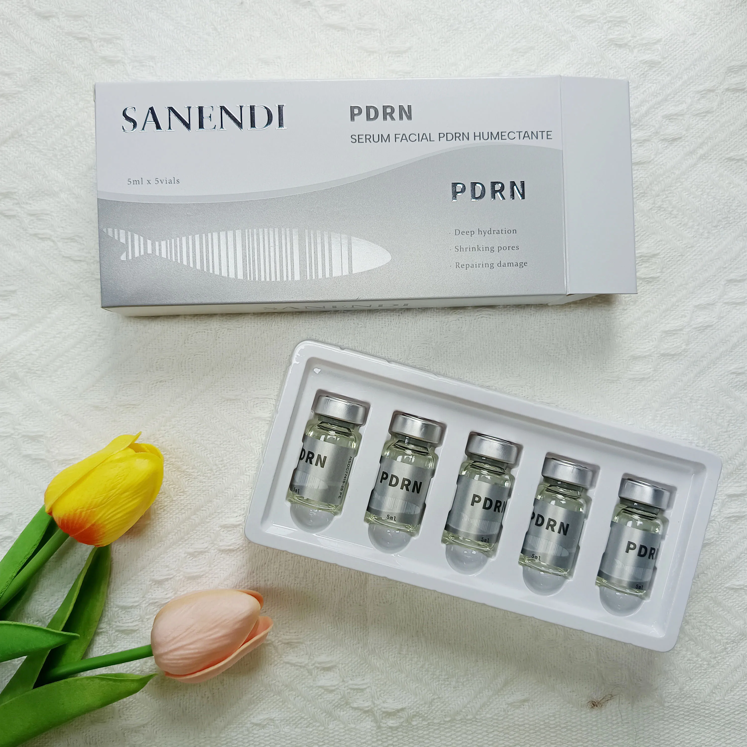 sanendi-pdrn-serum-adn-de-saumon-ampoule-lissante-solution-liquide-booster-capillaire-Eclaircissant-essence-faciale-derpen-soin-coreen-pour-la-peau