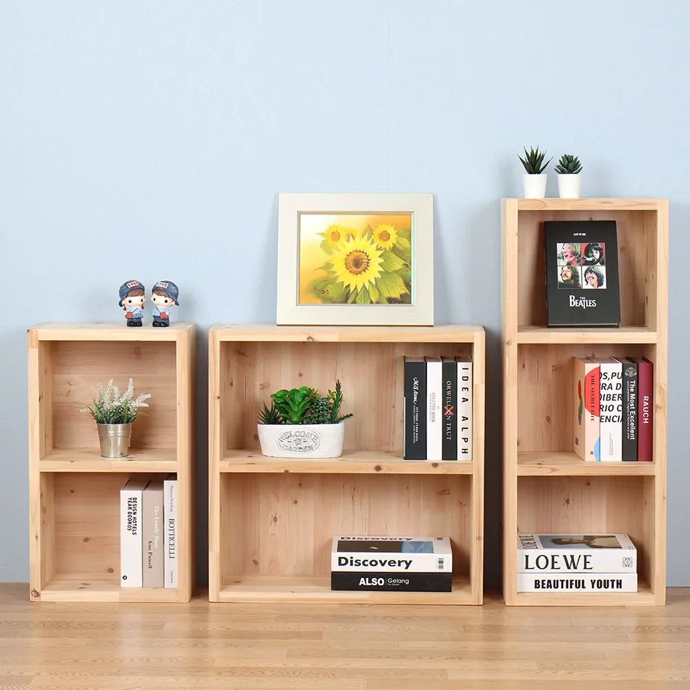 24mm Thickness Durable Cedar Wood Bookcase