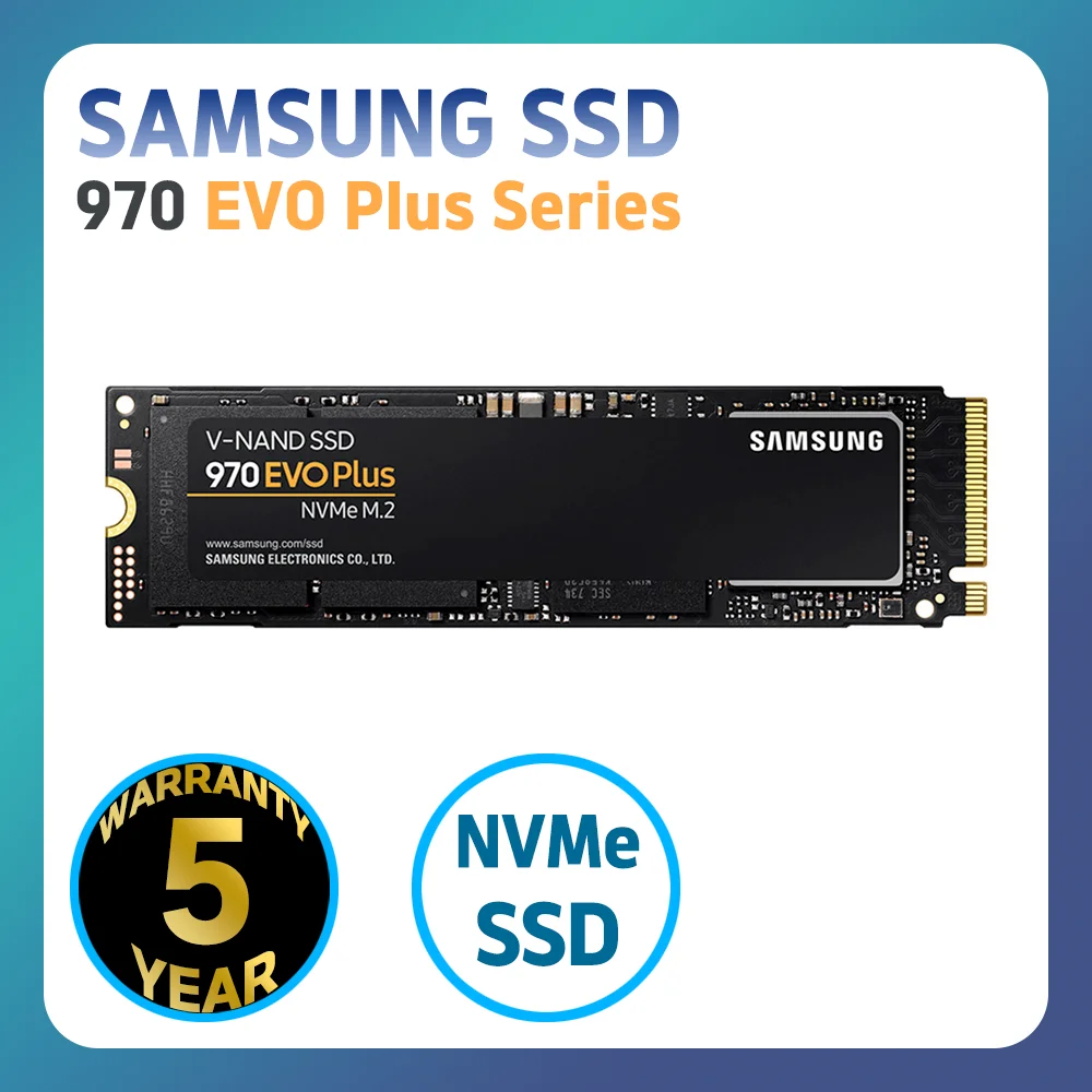 [SCNC] Samsung 970 EVO Plus SSD 250GB, 500GB, 1TB, 2TB M.2 NVMe 2280