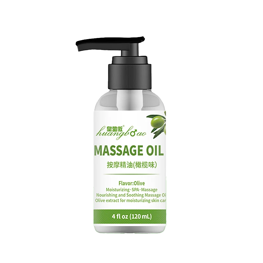 Mint massageolie voor het kalmeren, verzachten en ontspannen van de spieren. Massageolie voor massage. Ideale lichaamsolie voor huidverzorging - 120ml