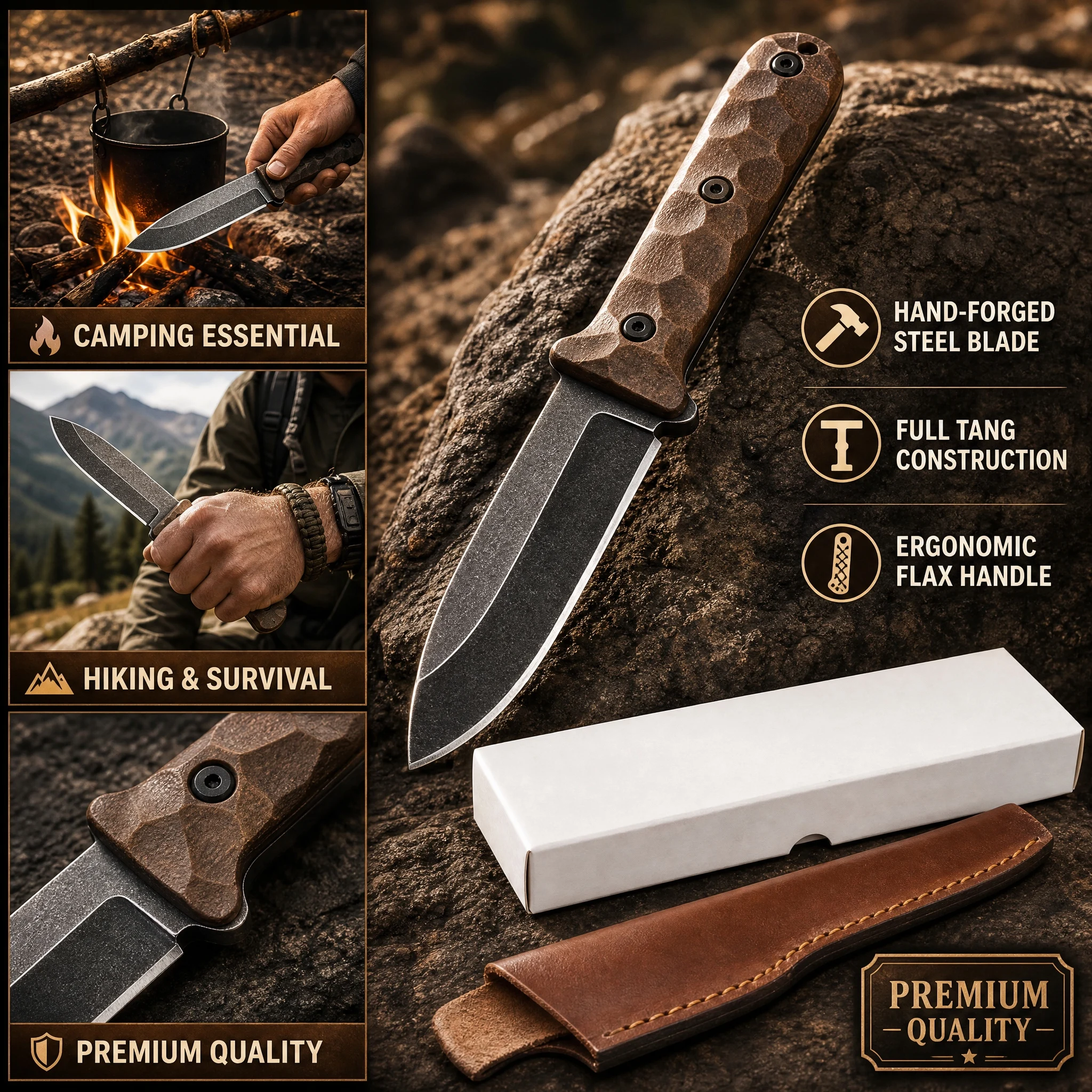 سكين متعدد الاستخدامات للاستخد - مراجعة Outdoor Hunting Gifts وسعره