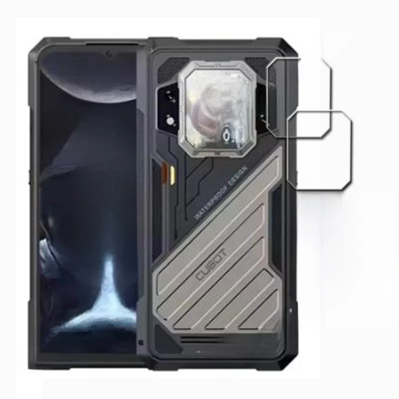 2 SZTUK 9H HD 3D Folia na obiektyw aparatu dla Cubot KingKong X 1,85 "tylny ekran Oryginalne szkło hartowane na KingKongX Protector Cover — zdjęcie 2