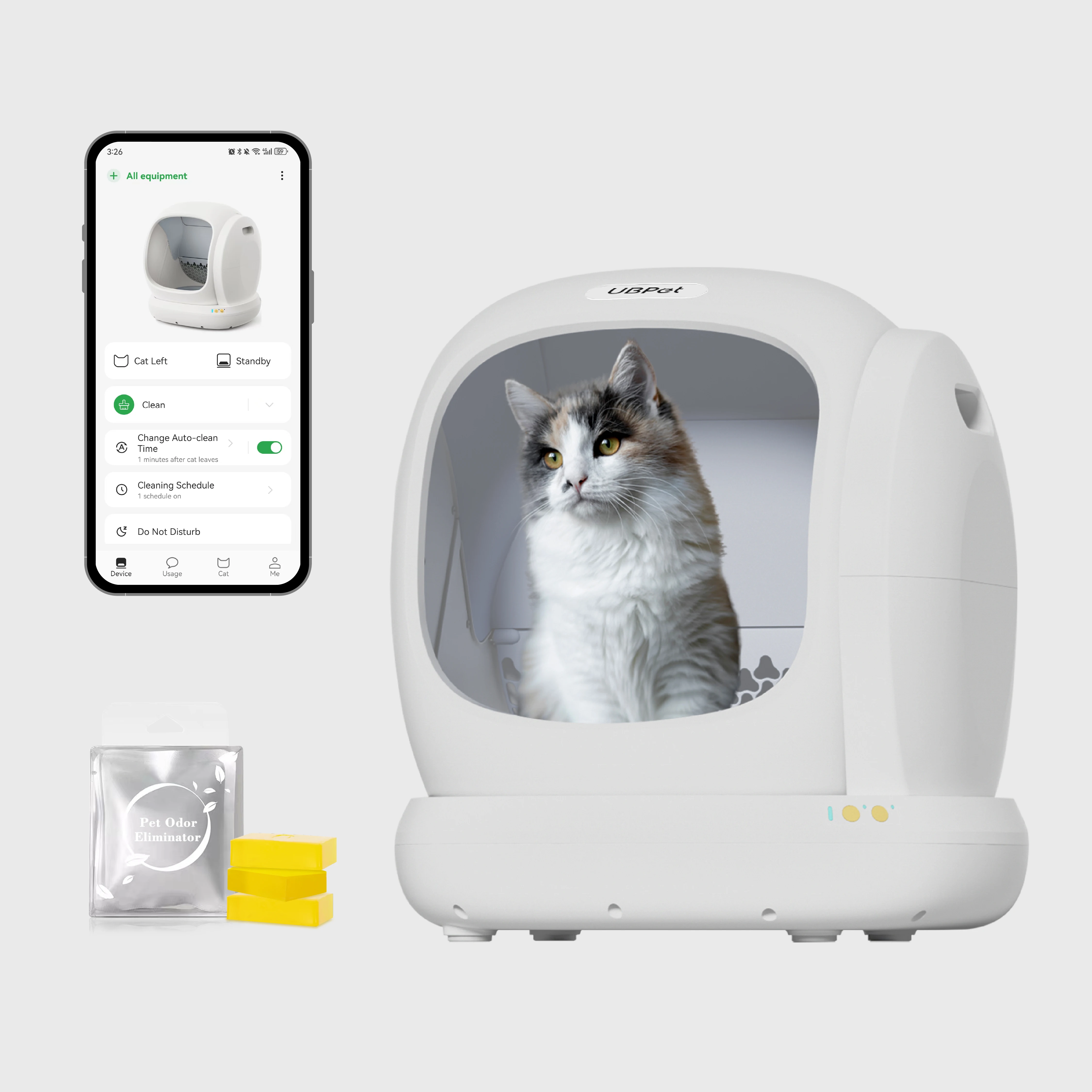 Automatic Cat Litter Box with Self Cleaning Technology