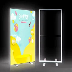 Custom Advertising outdoor Billboard led Light box wall Portable Popular display Movable advertising light boxes