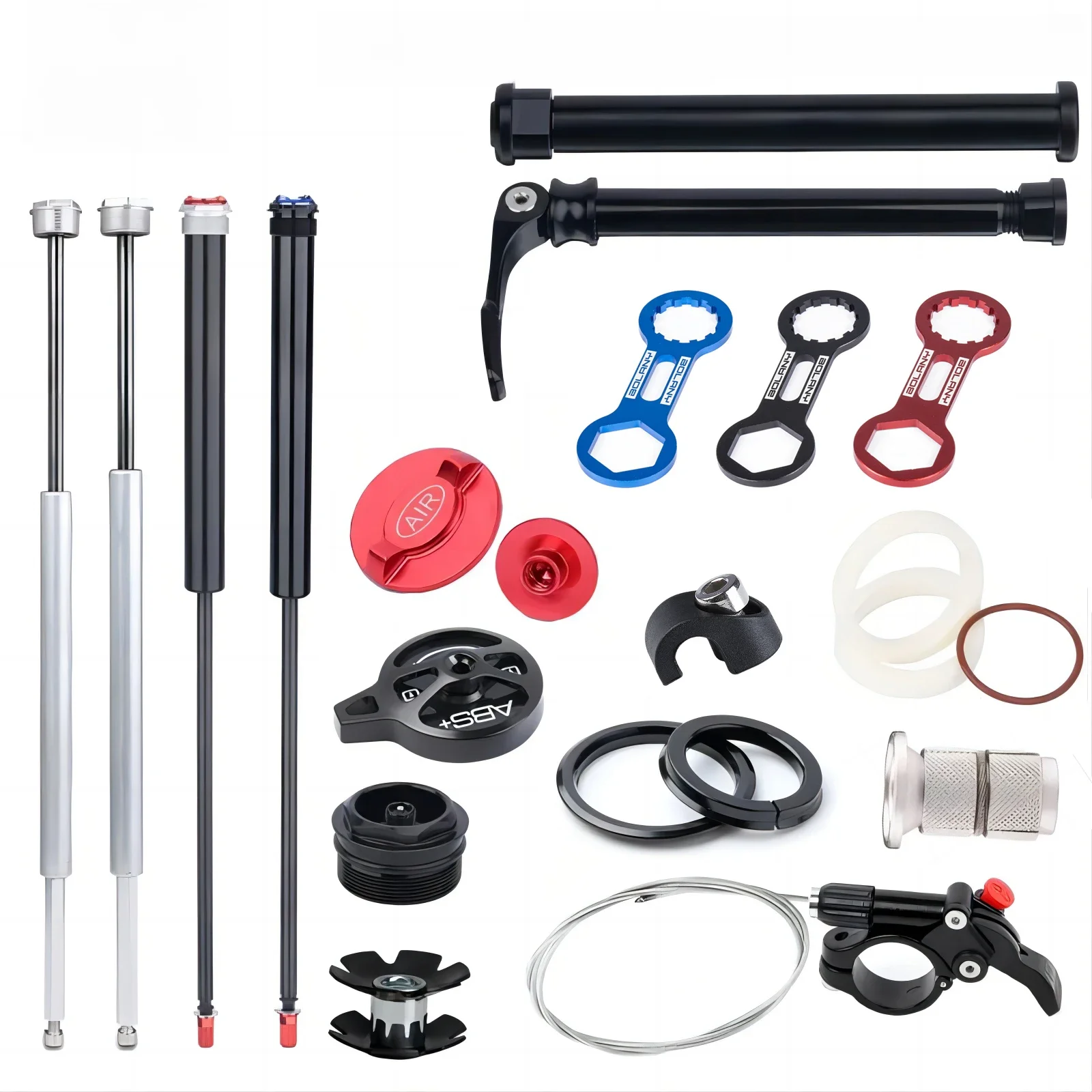 AliExpress BOLANY Bolany Bicycle Fork Accessories Wire controller Barometric bar Barrel shaft rod Oil pressure rod Expansion core Conversion base