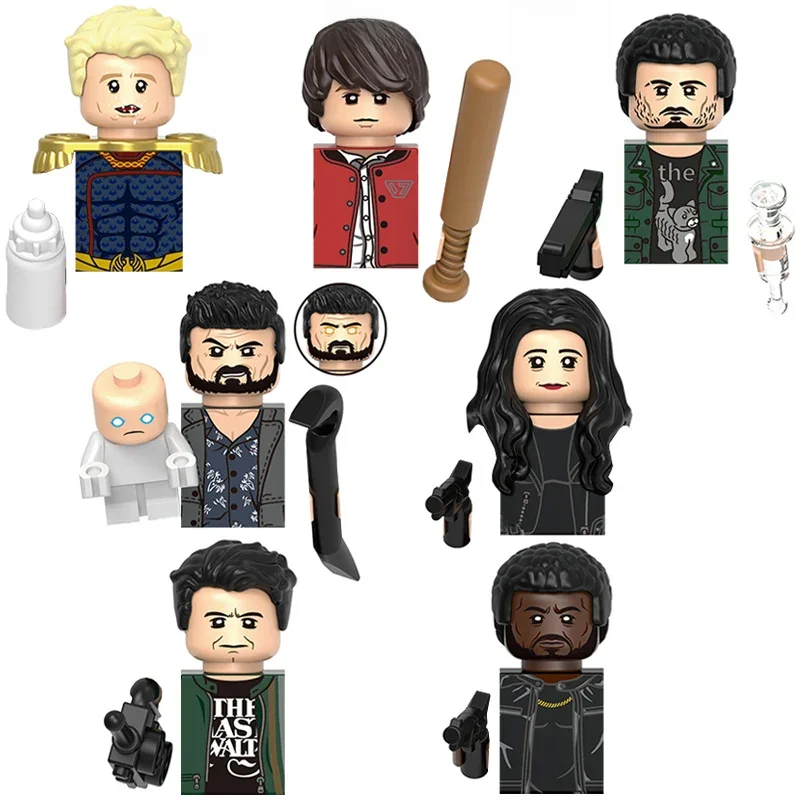 Le Homelander Frenchi Billy Hughie lait de mère Ryan Kimiko garçons modèle blocs MOC briques ensemble cadeaux jouets pour enfants G0174