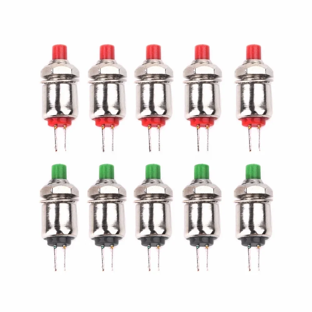 10 szt. 5mm DS-402 samoresetujący/chwilowy mini przełącznik przyciskowy 0,5A/125V — zdjęcie 2