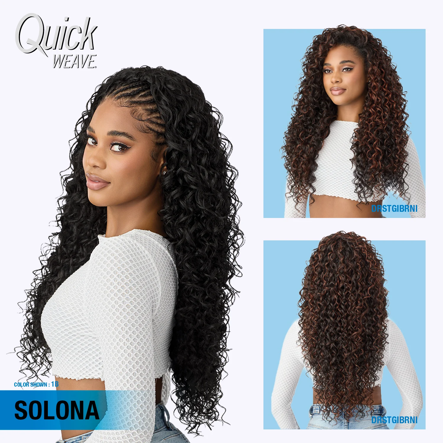 Outre Half Wig Solona, Synthetic