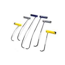 Paintless Dent Repair Tools Dent Fix Car Body Removal PDR Sticks Sets Hattusas Set - 6 Pieces of Special Curve Set