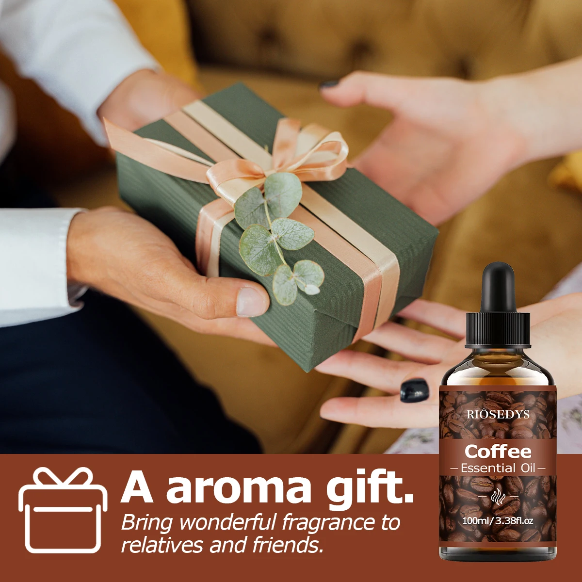 Kaffee-Ätherisches Öl, Reichhaltiges Kaffeeduftöl für Diffusoren, Aromatherapie & DIY-Duftprodukte, Warmes Röstaroma – Detail 8