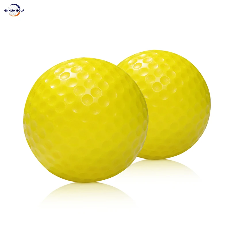 Practice Foam Golf Balls (Pack of 24) Get Instant Feedback of Your Strike - Dent Chipping Balls, Long Lasting,