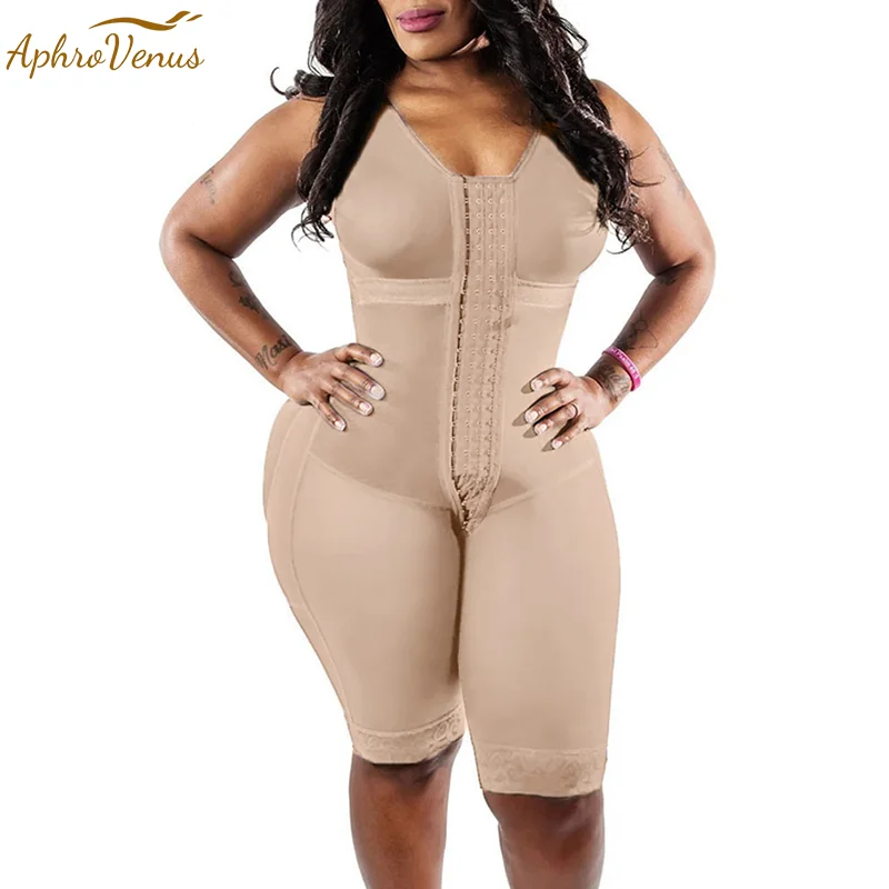 Fajas Colombianas High Compression Adjustable Shapewear Post Liposuction Women's Body Shaper BBl Post Op Surgery Supplies Skims