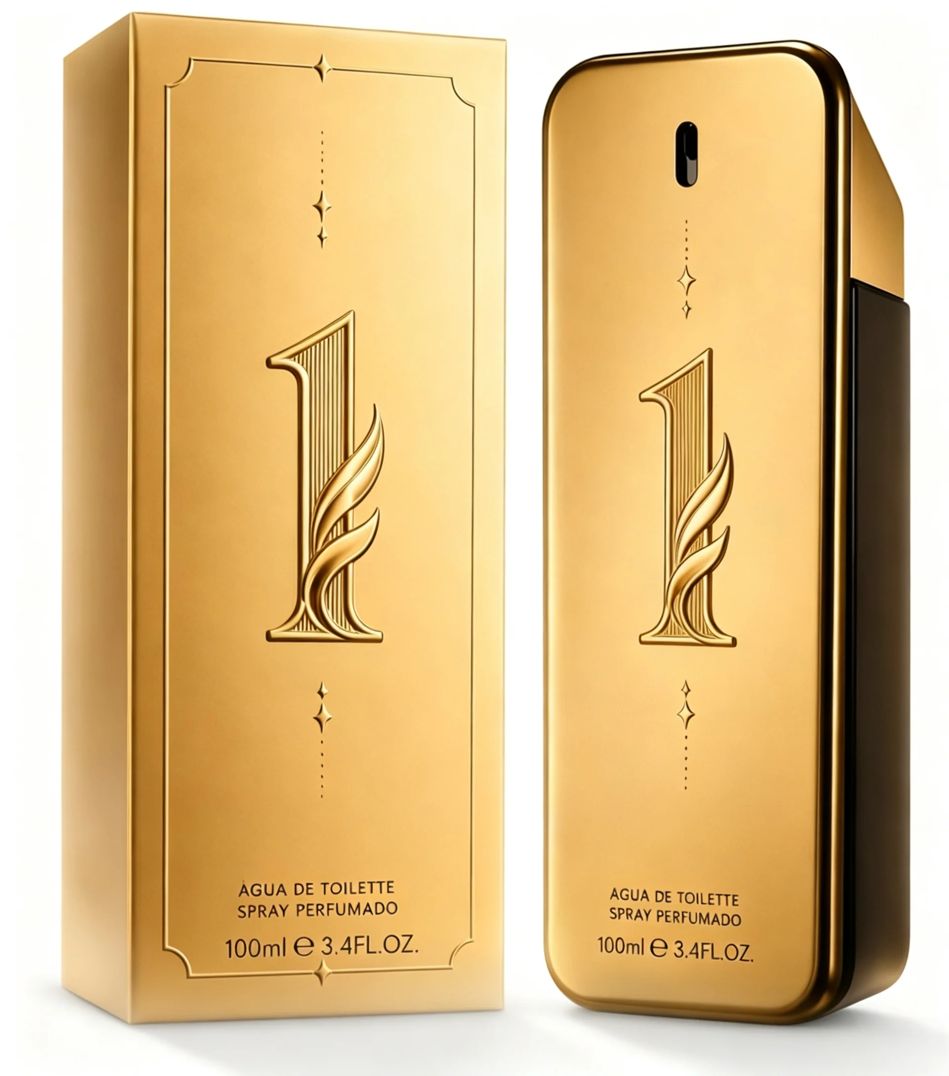 Million Perfume masculino campeão de vendas, 100ml, notas amadeiradas, um ótimo presente para homens