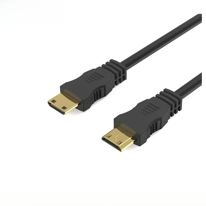 25 cm 1.5 m 1.4 MINI prise HDMI vers mini prise HD câble vidéo type C à C adaptateur haute qualité TV DVD téléphone