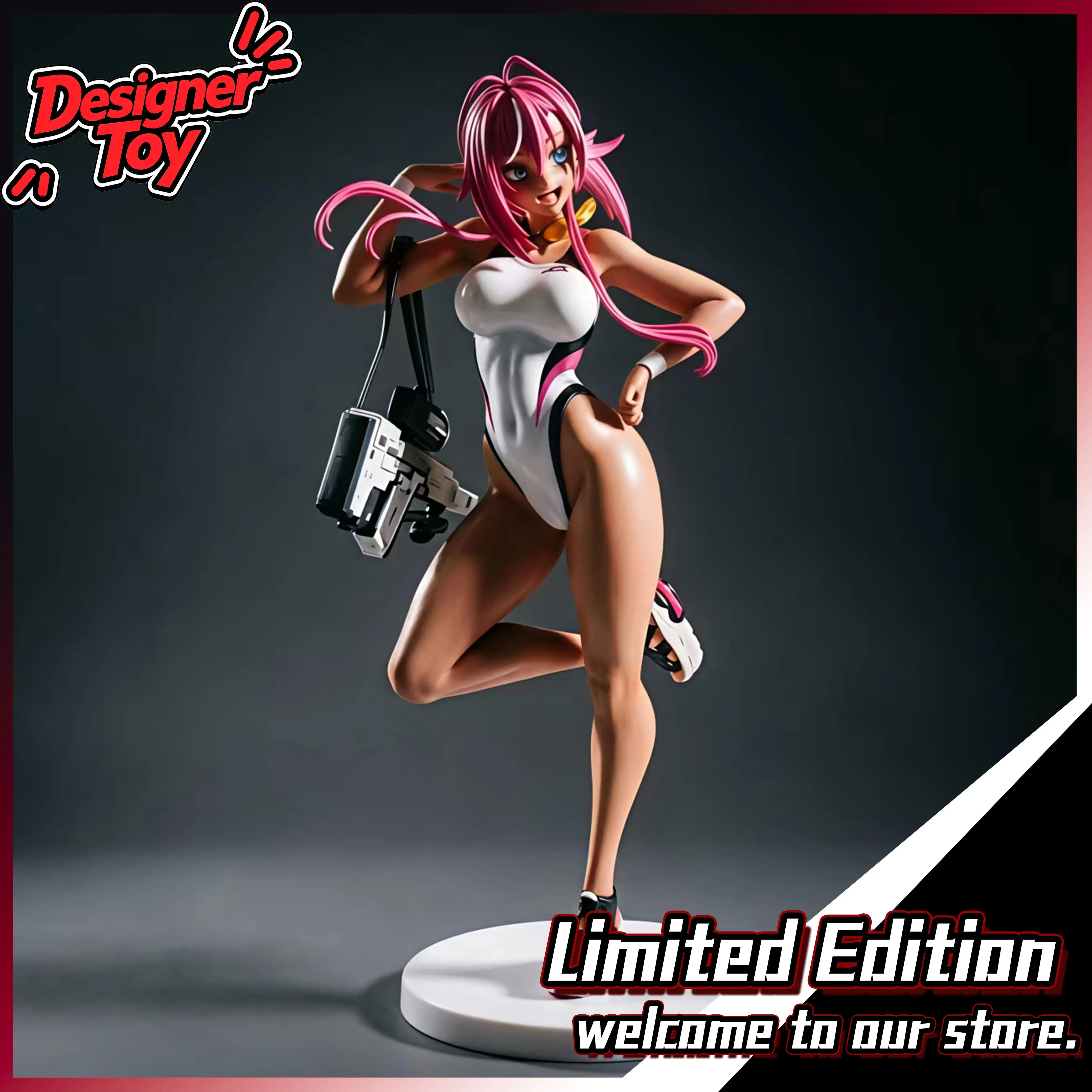 Swimming Club Senior Girl Anime Game Peripheral Figure, Desktop Ornament, Bestselling Toy Gift