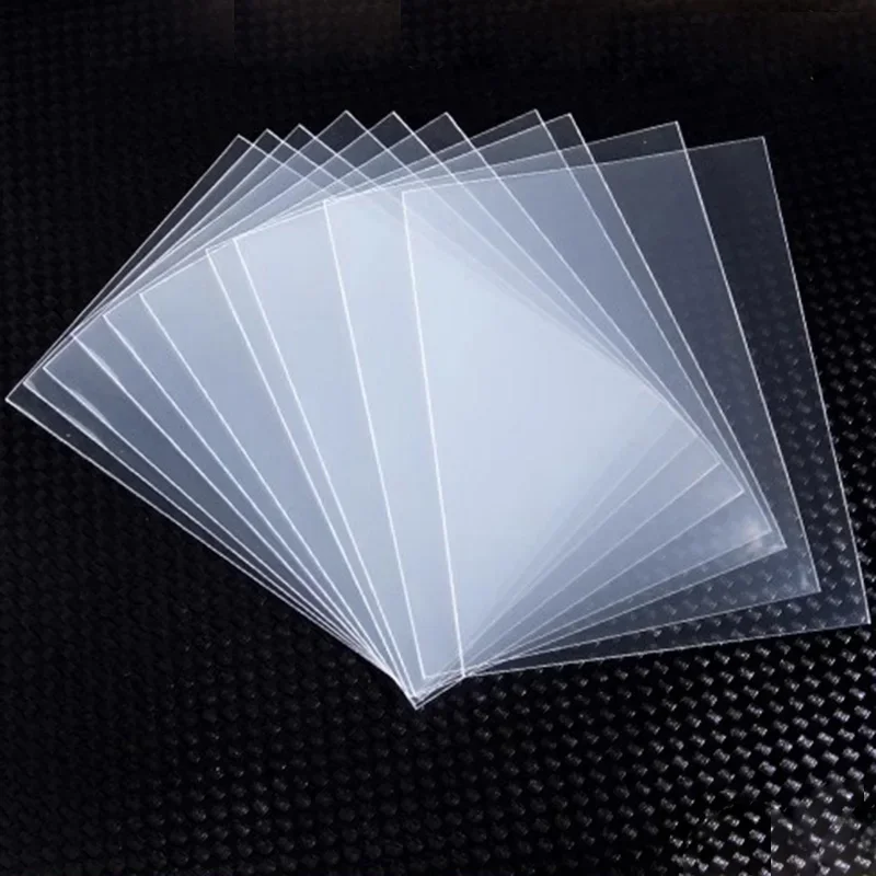 100 pcs/lot manchons de cartes transparents jeu de cartes magiques Tarot cartes de Poker protecteur jeu de société manchons de cartes